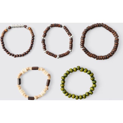 Bracelets à perles style western - ONE SIZE - Boohooman - Modalova