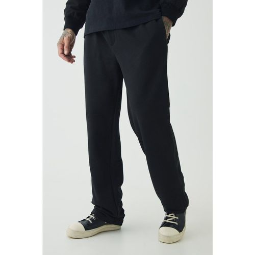 Tall - Pantalon droit texturé à imprimé géométrique - S - Boohooman - Modalova