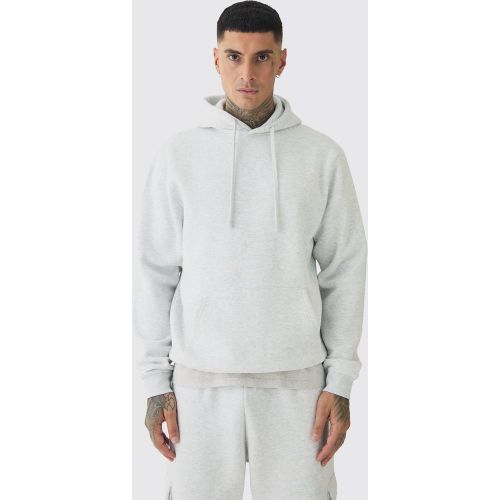 Tall - Sweat à capuche droit à fente homme - S - Boohooman - Modalova