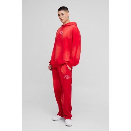 Survêtement oversize délavé - M - Boohooman - Modalova