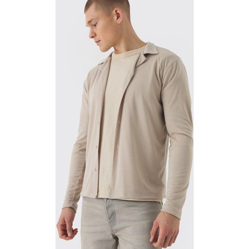 Chemise oversize à manches longues - S - Boohooman - Modalova