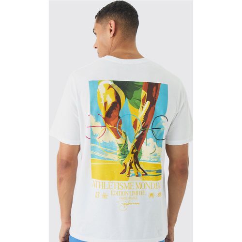 T-shirt de sport imprimé - L - Boohooman - Modalova