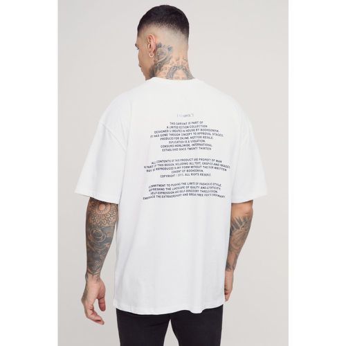 Tall - T-shirt oversize - Limited Edition - L - Boohooman - Modalova