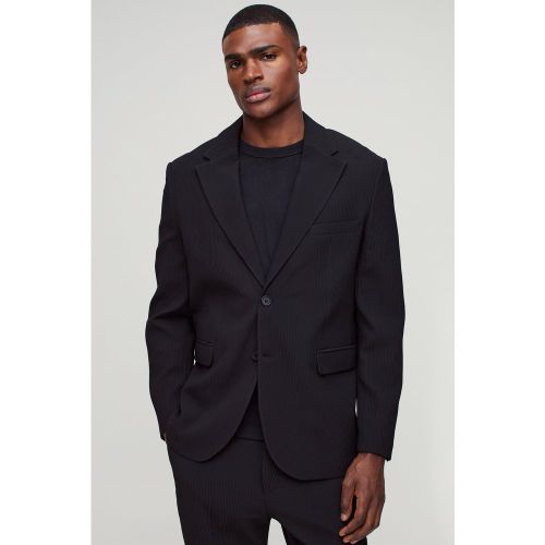 Blazer droit plissé - 34 - Boohooman - Modalova