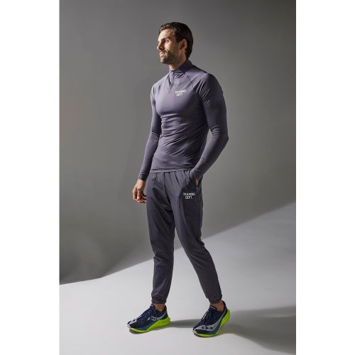 Survêtement à col zippé et jogging homme - L - Boohooman - Modalova