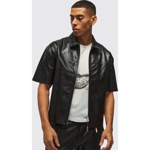 Chemise oversize à imprimé à motif serpent - S - Boohooman - Modalova