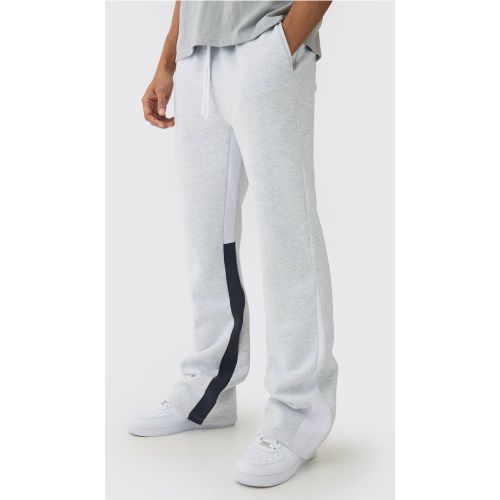 Jogging droit à soufflet - S - Boohooman - Modalova