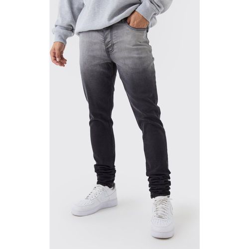 Jean skinny stretch délavé - 28R - Boohooman - Modalova