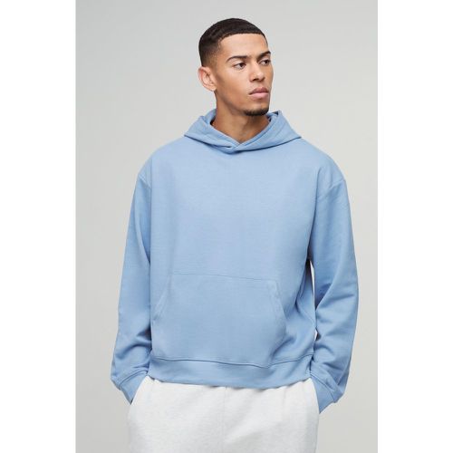 Sweat à capuche oversize épais super propre homme - S - Boohooman - Modalova