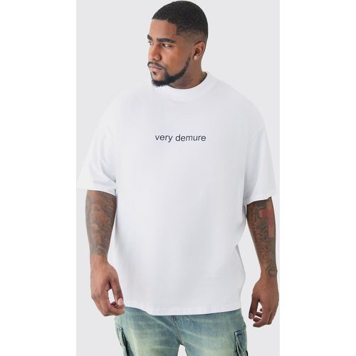 Grande taille - T-shirt oversize très sage - XXL - Boohooman - Modalova