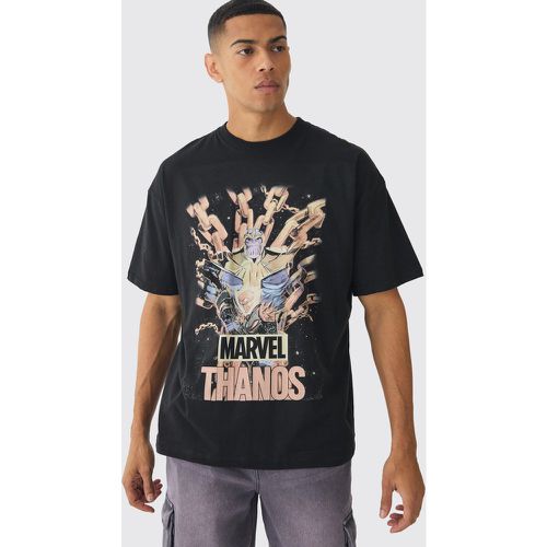 T-shirt oversize imprimé à imprimé Marvel - S - Boohooman - Modalova