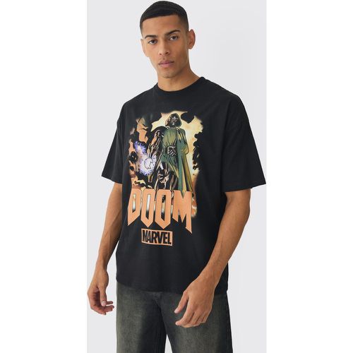 Oversized Marvel Dr Doom License Print T-Shirt - L - Boohooman - Modalova