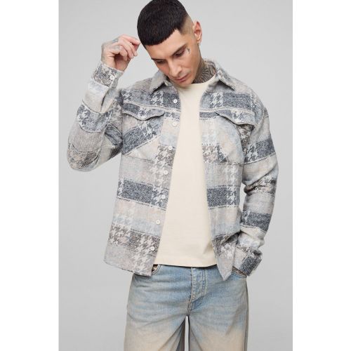 Tall - Surchemise à carreaux - XXL - Boohooman - Modalova