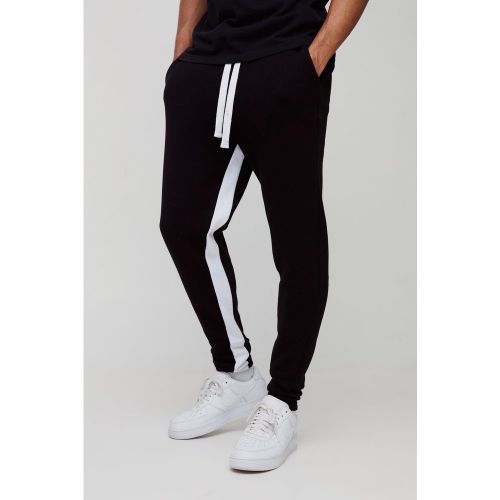 Jogging skinny à soufflet - S - Boohooman - Modalova