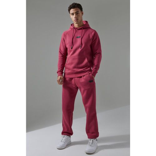 Survêtement avec sweat à capuche et jogging - MAN Active - M - Boohooman - Modalova