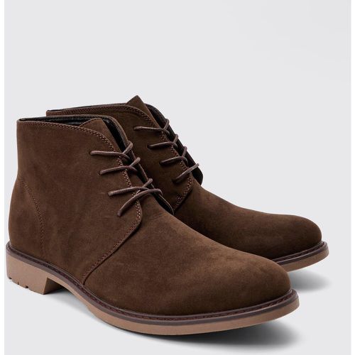 Bottines de travail en faux daim - 40 - Boohooman - Modalova