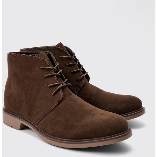 Bottines de travail en synthétique - 40 - Boohooman - Modalova