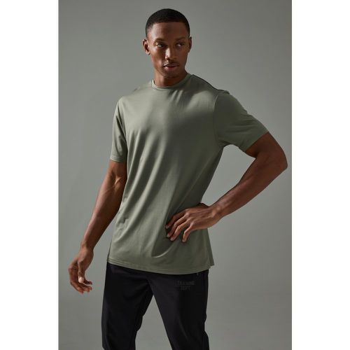 T-shirt de sport imprimé - MAN Active homme - S - Boohooman - Modalova