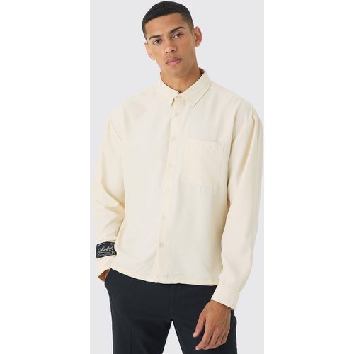 Chemise oversize à manches longues - M - Boohooman - Modalova