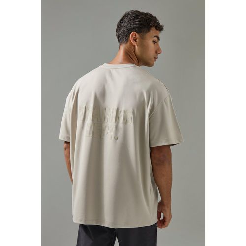 T-shirt de sport oversize performance - MAN Active homme - M - Boohooman - Modalova