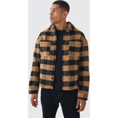 Surchemise à carreaux - M - Boohooman - Modalova