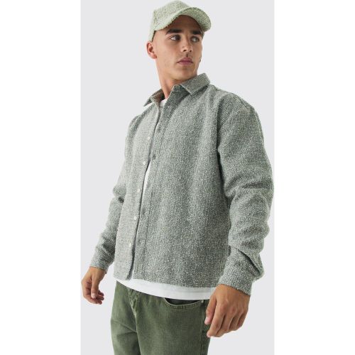 Surchemise oversize à ceinture - L - Boohooman - Modalova