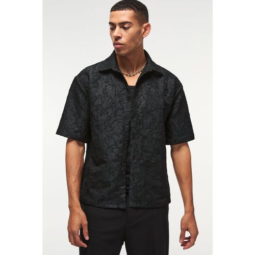 Chemise oversize fleurie à manches courtes - S - Boohooman - Modalova