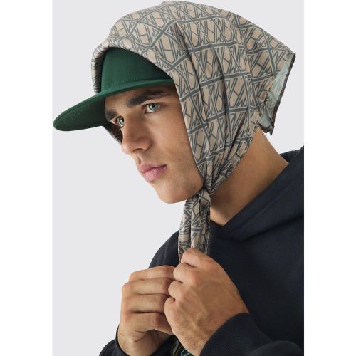 Casquette à imprimé bandana - ONE SIZE - Boohooman - Modalova