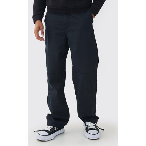 Pantalon large texturé - L - Boohooman - Modalova