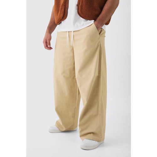 Grande taille - Pantalon baggy à taille élastiquée - XXXL - Boohooman - Modalova