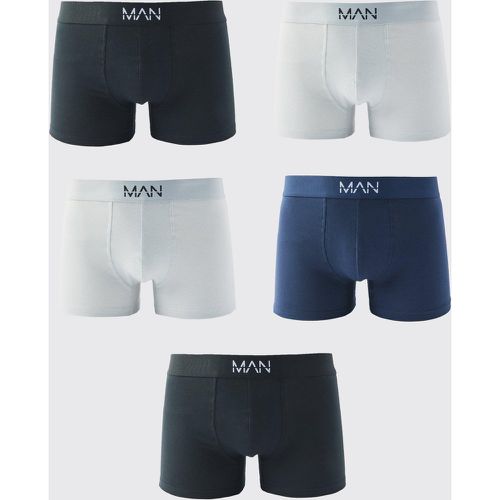 Lot de 5 boxers colorés - MAN - XL - Boohooman - Modalova