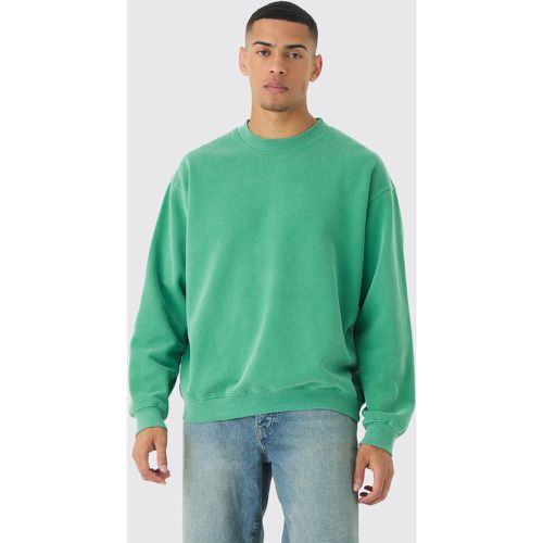 Sweat oversize délavé homme - L - Boohooman - Modalova