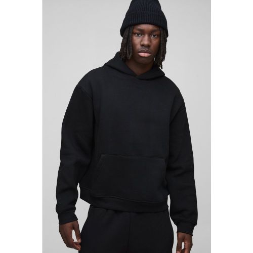 Sweat à capuche oversize basique homme - S - Boohooman - Modalova