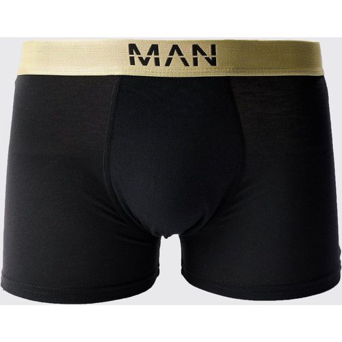 Boxer à logo doré - MAN - S - Boohooman - Modalova