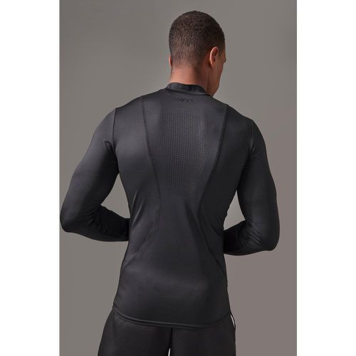 Veste de base à col montant et manches longues - MAN Active homme - S - Boohooman - Modalova