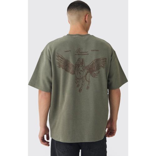 T-shirt oversize habillé - L - Boohooman - Modalova