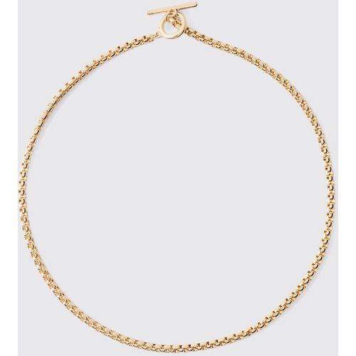 Collier superposé à pendentif pièce - ONE SIZE - Boohooman - Modalova