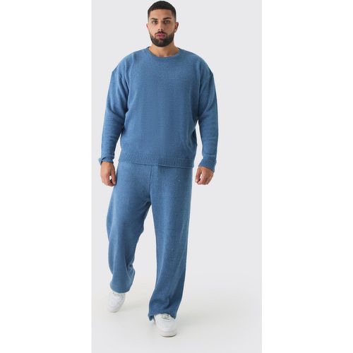 Grande taille - Ensemble oversize en maille - XXXXL - Boohooman - Modalova