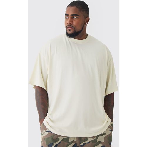 Grande taille - Lot de 2 t-shirts oversize - XXXL - Boohooman - Modalova