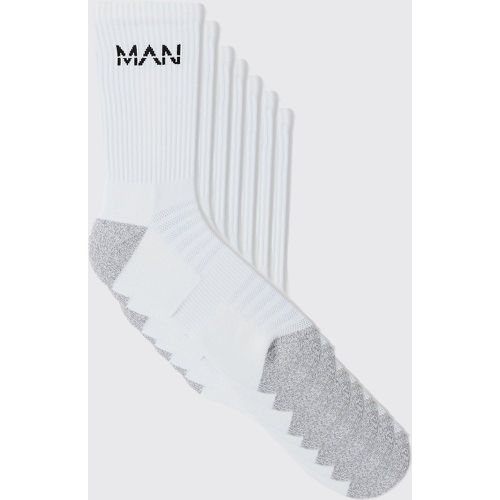 Lot de 7 paires de socquettes - MAN Active - ONE SIZE - Boohooman - Modalova