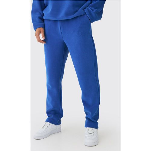 Jogging droit en polaire - S - Boohooman - Modalova