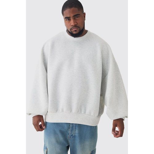 Grande taille - Sweat oversize à fente - XXXL - Boohooman - Modalova