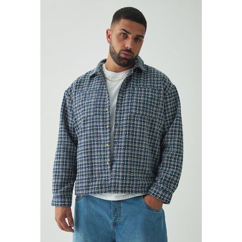 Grande taille - Surchemise épaisse à boucle - XXXL - Boohooman - Modalova