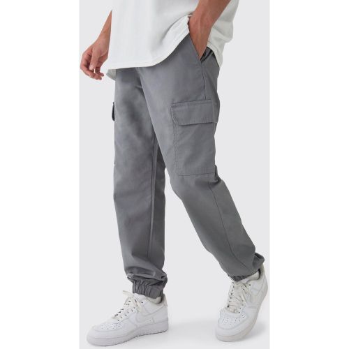 Pantalon cargo fuselé à déchirures - L - Boohooman - Modalova