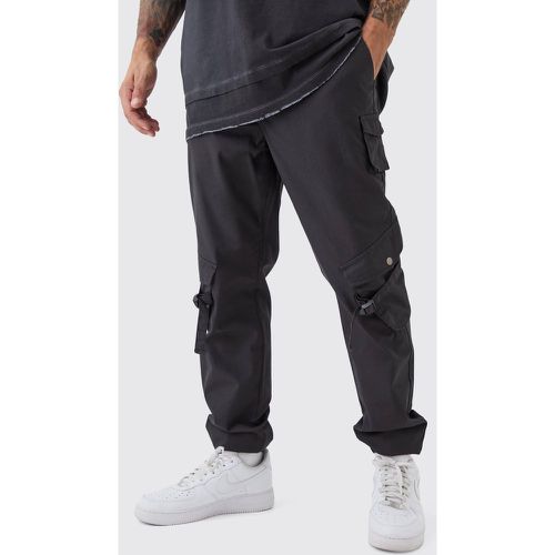 Pantalon cargo slim élastiqué - S - Boohooman - Modalova