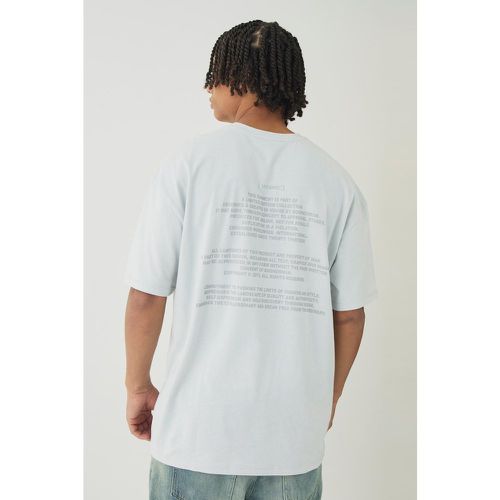 T-shirt oversize imprimé - M - Boohooman - Modalova