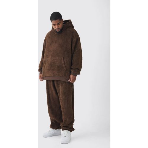 Grande taille - Survêtement oversize en polaire - XXXL - Boohooman - Modalova