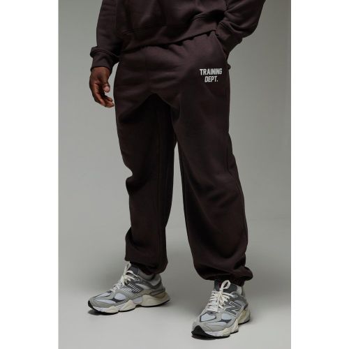 Jogging oversize de sport en maille brossée - MAN Active homme - XS - Boohooman - Modalova