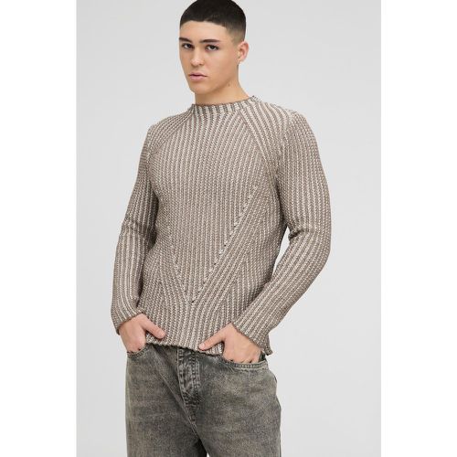 Pull Habillé En Maille Côtelée - L - boohoo - Modalova