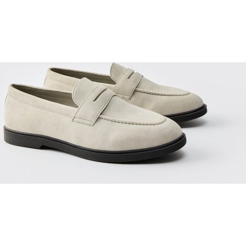 Mocassins en velours côtelé - 41 - Boohooman - Modalova
